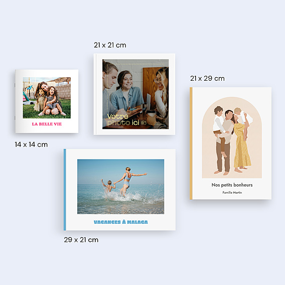 Album Photo Professionnel 100% Personnalisable