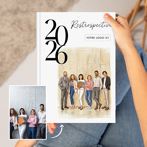 Album Photo Professionnel Votre équipe aux crayons de couleur