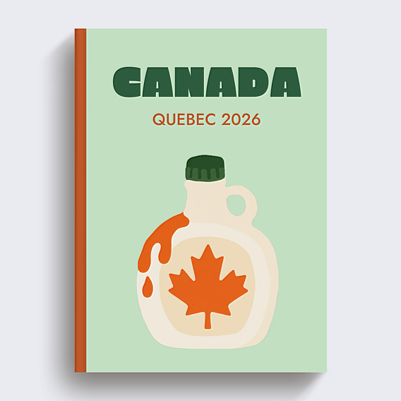 Album photo voyage Canada minimaliste