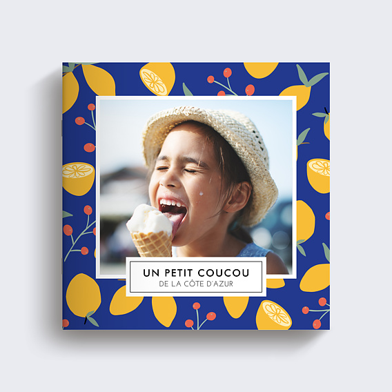 Mini Album Photo Voyage Citrons (15 Photos)