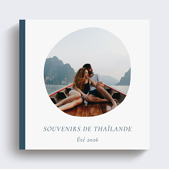Album photo voyage Forme rond