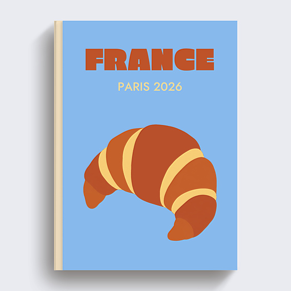 Album photo voyage France minimaliste