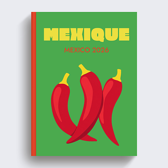 Album photo voyage Mexique minimaliste