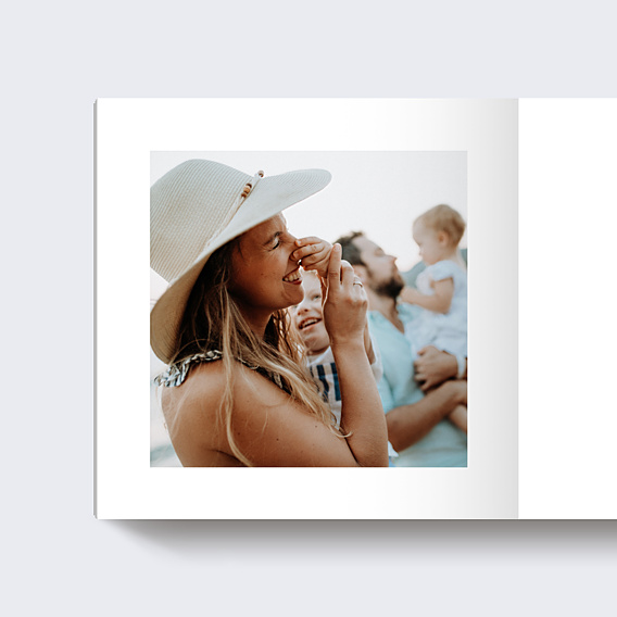 Album photo voyage Tampon Ovale
