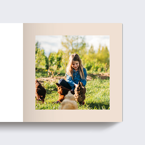 Album photo voyage Étiquette Poudrée