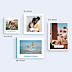 Album photo voyage Classique Étiquette