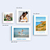 Album photo voyage Votre photo en dessin crayonné