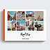Album photo voyage Multiphoto Typographique