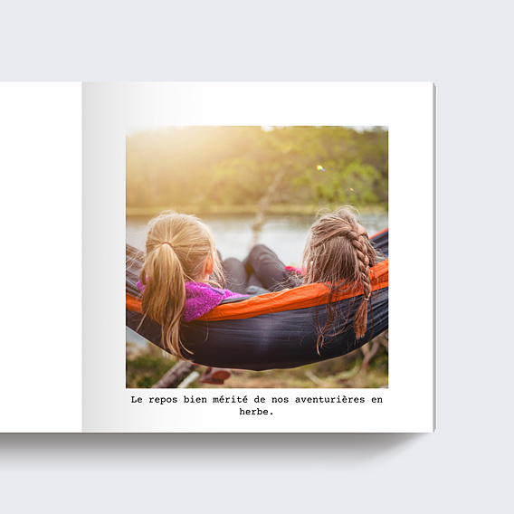 Album photo voyage Polaroid (15 Photos)