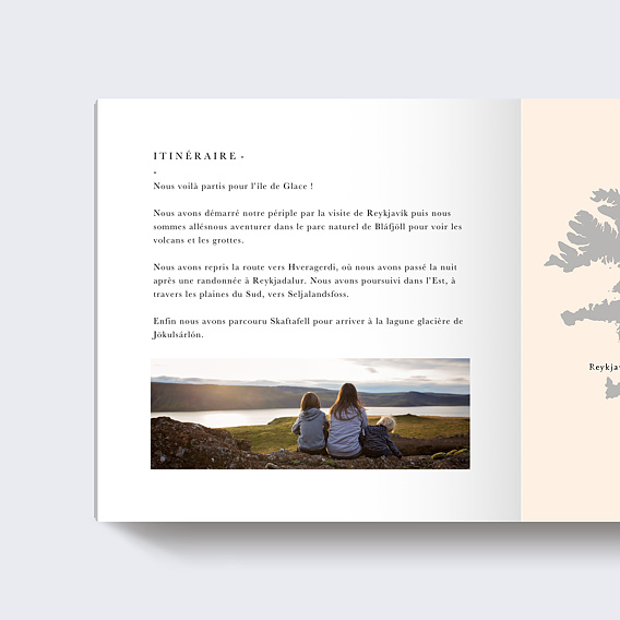 Album photo voyage Carnet de Voyage Page 1