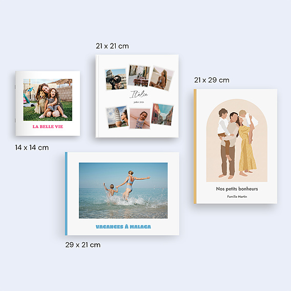 Album photo voyage Multi Polaroids