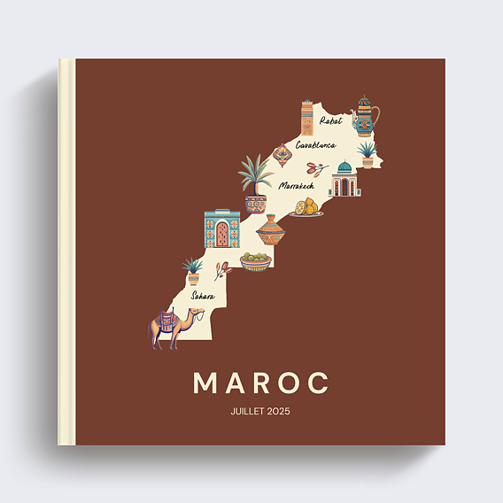 Album photo voyage Map Maroc