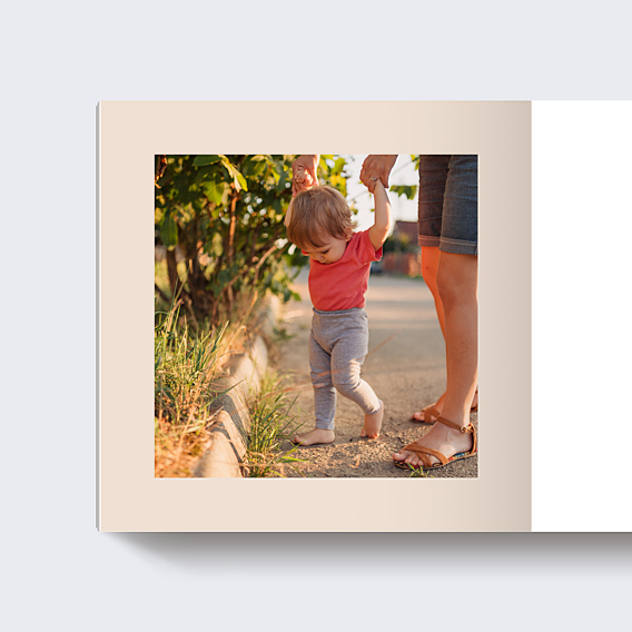 Album photo voyage Étiquette Poudrée