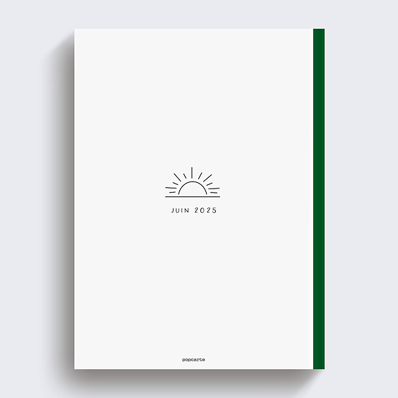 Album photo voyage Soleil Couchant Verso