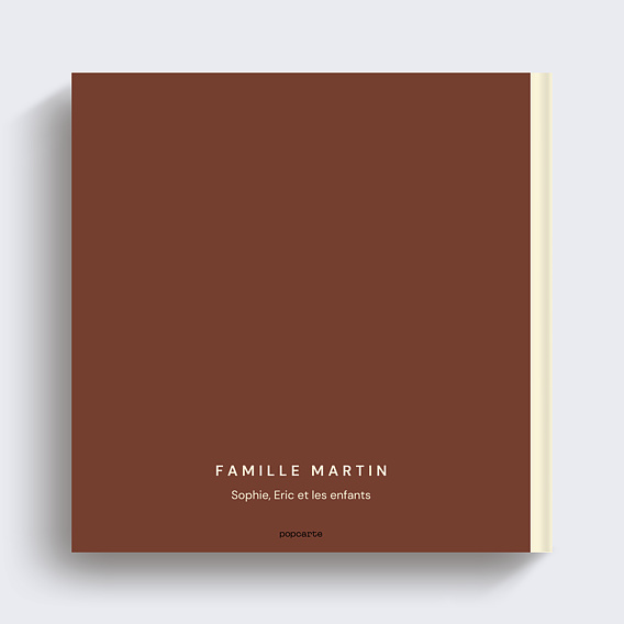 Album photo voyage Map Maroc Verso