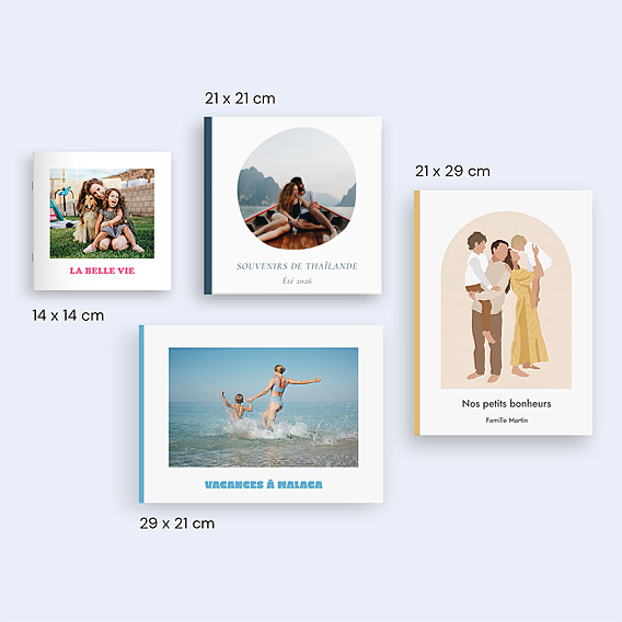 Album photo voyage Forme rond