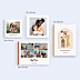 Album photo voyage Multiphoto Typographique
