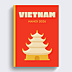 Album photo voyage Vietnam minimaliste