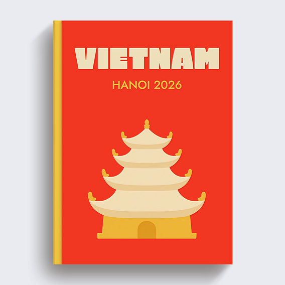 Album photo voyage Vietnam minimaliste