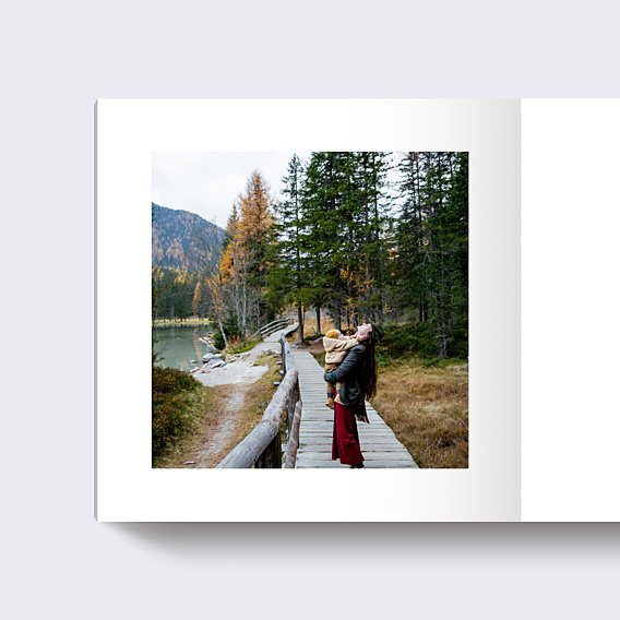 Album photo voyage Editoral Automne