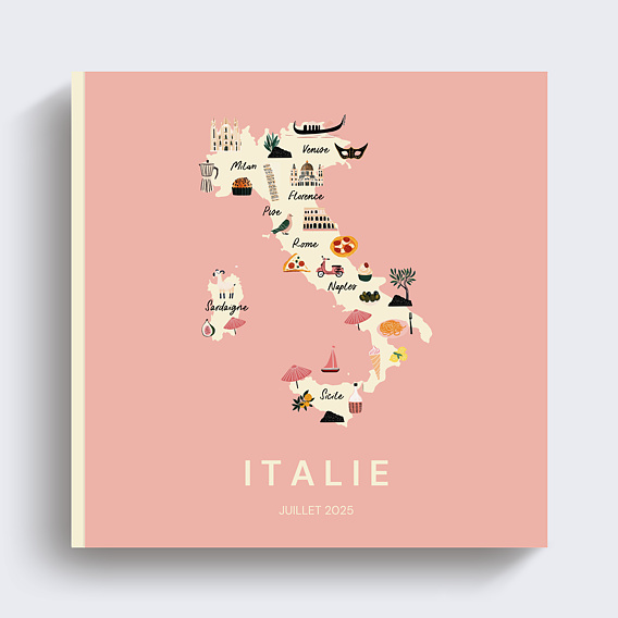 Album photo voyage Map Italie