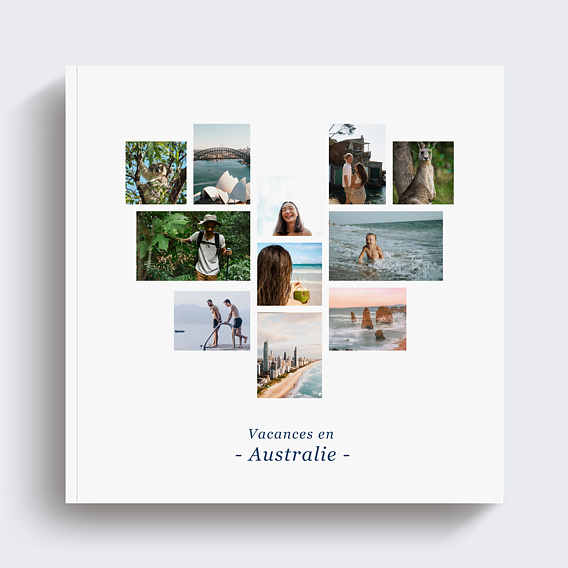 Album photo voyage Photo coeur