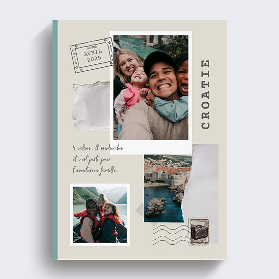 Album photo voyage Scrapbooking