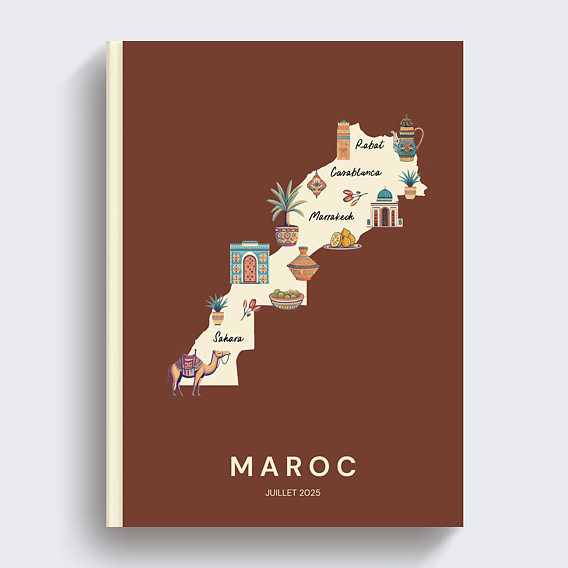 Album photo voyage Map Maroc
