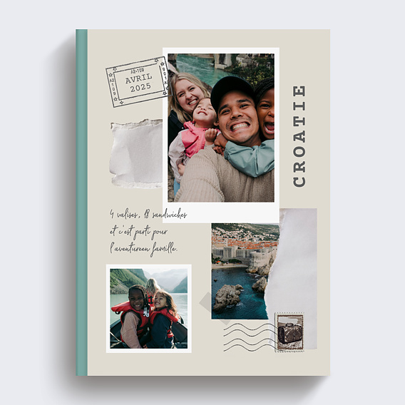 Album photo voyage Scrapbooking