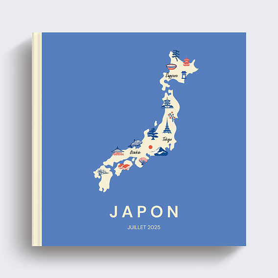 Album photo voyage Map Japon