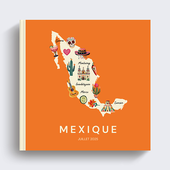 Album photo voyage Map Mexique