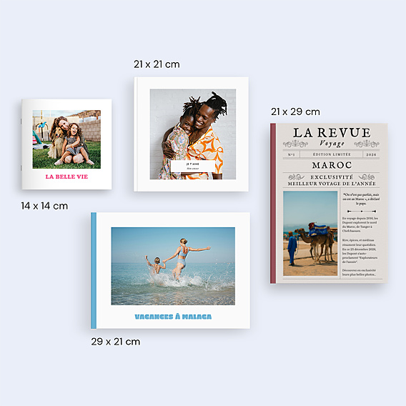 Album photo voyage Journal