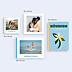 Album photo voyage Réunion minimaliste