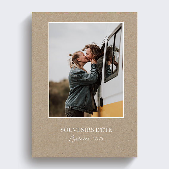 Album photo voyage Classique Kraft
