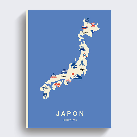 Album photo voyage Map Japon