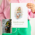 Album photo voyage Paysage en aquarelle