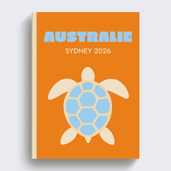 Album photo voyage Australie minimaliste