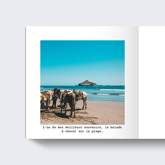 Album photo voyage Polaroid (15 Photos)