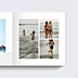 Album photo voyage Papier Déchiré