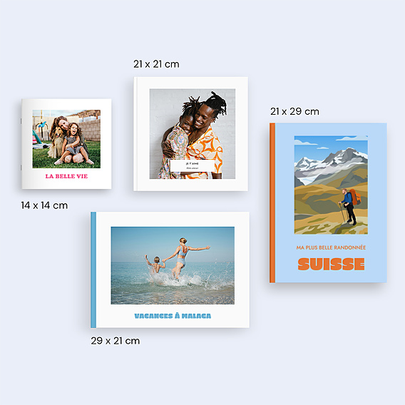 Album photo voyage Paysage minimaliste