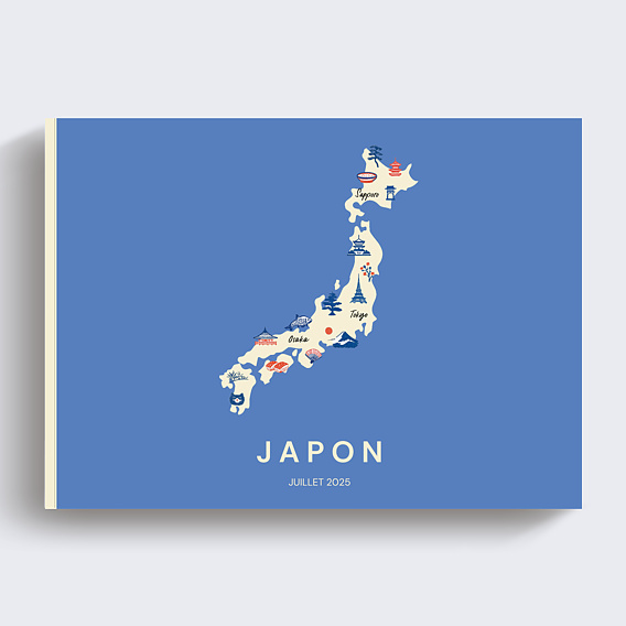 Album photo voyage Map Japon