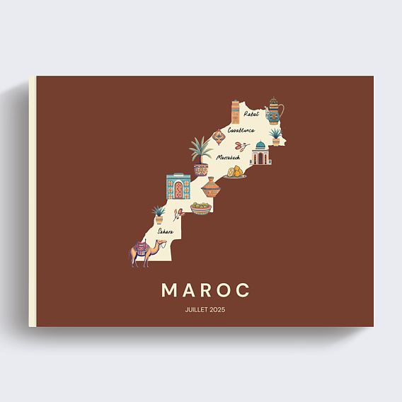 Album photo voyage Map Maroc