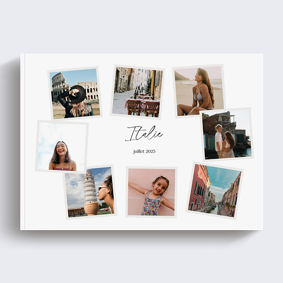 Album photo voyage Multi Polaroids