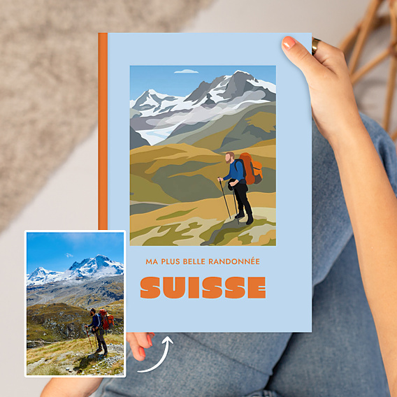 Album photo voyage Paysage minimaliste