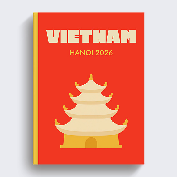 Album photo voyage Vietnam minimaliste
