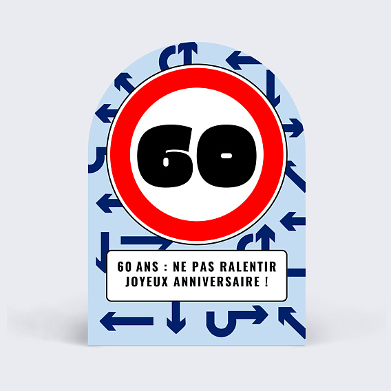 Carte anniversaire Âge limite