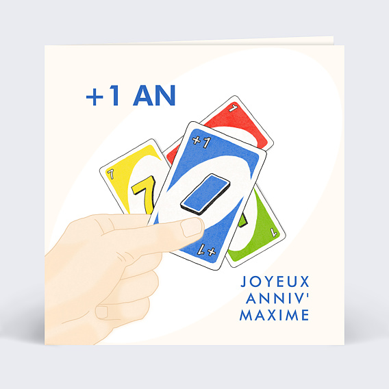 Anniversaire Adulte Plus 1