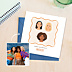 Anniversaire Adulte Visages minimalistes