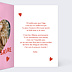 Carte anniversaire adulte Coeur Génial Intérieur Droit
