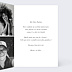 Carte anniversaire adulte Photo Paillettes Intérieur Droit